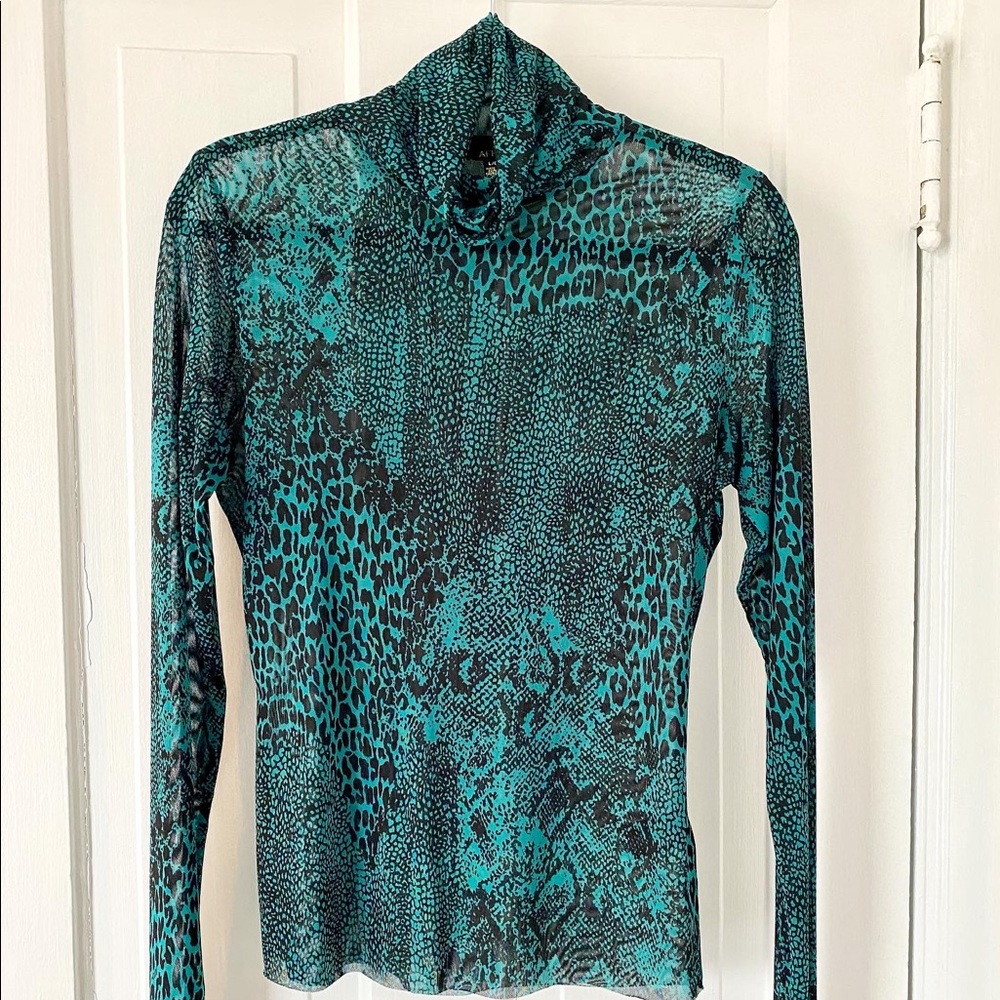 AFRM Semi Sheer Turtleneck